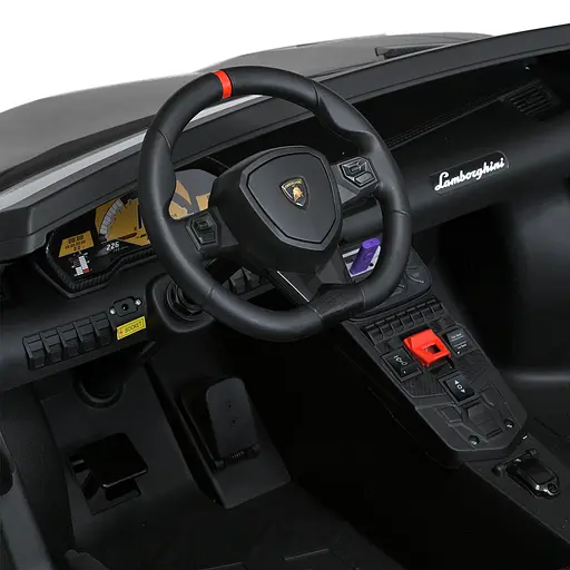 Електромобіль дитячий Bambi Lamborghini Racer M 5738AL-11 з музикою світлом Bluetooth та надувними колесами - фото 7