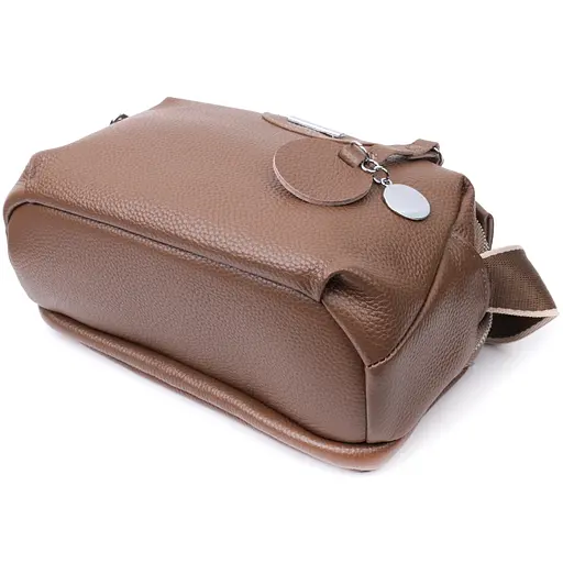 Кожаная женская сумка Vintage 23х14х11,5 см 000301378 - фото 5