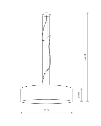 Підвісний світильник Nowodvorski 6772 VIVIANE - фото 2