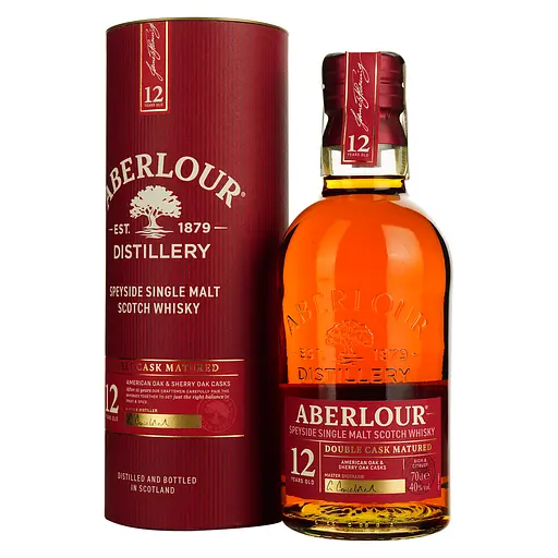 Виски Aberlour 12 yo Single Malt Scotch Whisky 40% 0.7 л в тубусе