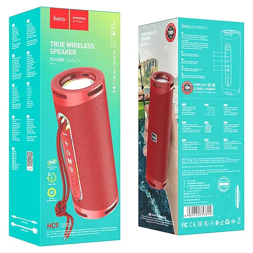 Bluetooth Колонка Hoco HC9 Dazzling pulse sports - фото 3