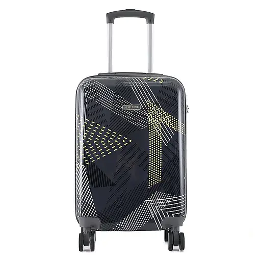 Валіза Semi Line 20" S Black Pattern (T5651-1) - фото 3