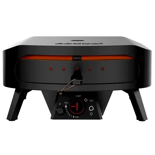 Мультифункціональна газова піч для піци Cozze 17 Classic Rotate Black Edition (90437) - фото 1