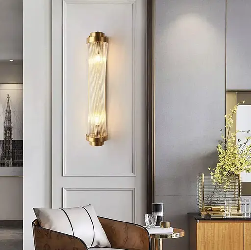 Бра с изящными стеклянными палочками H60 Арт. WS 146/2 L Line F - фото 5