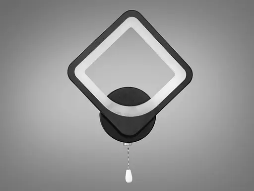 Бра Romin Diasha Серія 8060 чорне LED 19 Вт - фото 4