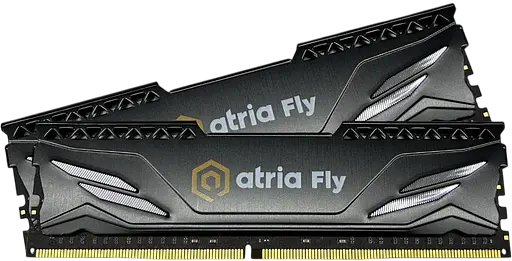 Оперативна пам'ять ATRIA 32GB (2x16GB) DDR4 3600MHz Fly Black (UAT43600CL18BK2/32)