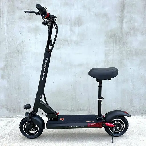 Электросамокат KUGOO Kirin M4 Pro+ Plus 18Ah 1000W Black | С СИДЕНИЕМ - фото 2