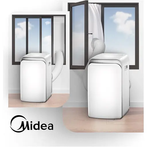Кондиционер мобильный Midea MPPDA-09CRN7 [108340] - фото 5