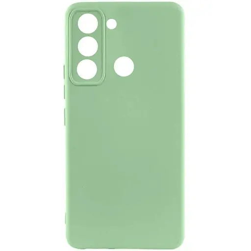 Чехол Lakshmi Silicone Cover Full Camera (AAA) для Tecno Pop 5 LTE Мятный / Mint
