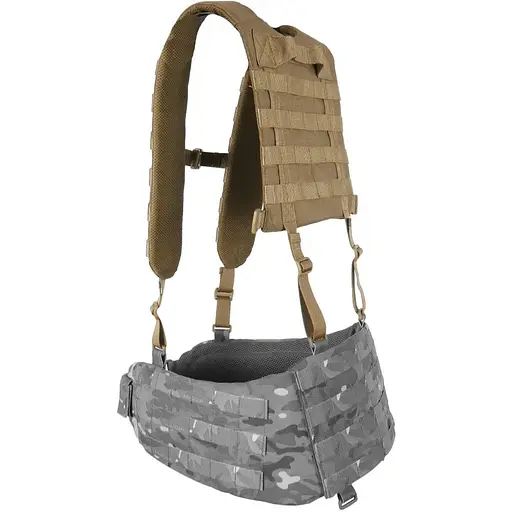 Лямки мягкие для тактических поясов РПС Kiborg с эвакуационной ручкой Coyote (1000-k3025) - фото 9