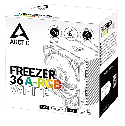 Кулер для процесора Arctic Freezer 36 ARGB White (ACFRE00125A) - фото 7