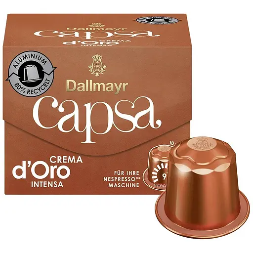 Кофе в капсулах Dallmayr Crema d'Oro intensa 10 капсул 56 г - фото 2