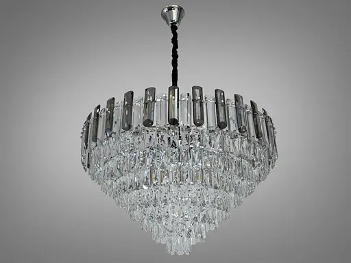 Велична, ексклюзивна, ультрасучасна кришталева люстра на 16 ламп, діаме. - фото 3