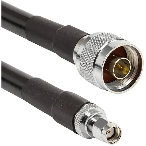 Кабель LMR-400, 1м, N-male для RP-SMA-male