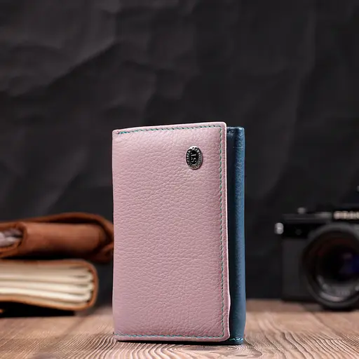 Жіночий шкіряний гаманець ST Leather 12.2х8х2 см acs0029461 - фото 6