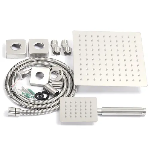 Душева система нержавіюча сталь Zerix KUB-009-J ZX3166, Нержавіюча сталь - фото 2