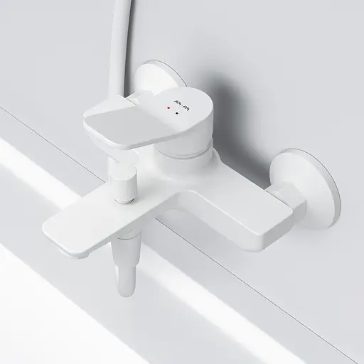 Змішувач для ванни та душу AM.PM X-Joy білий (F85A10033) - фото 3