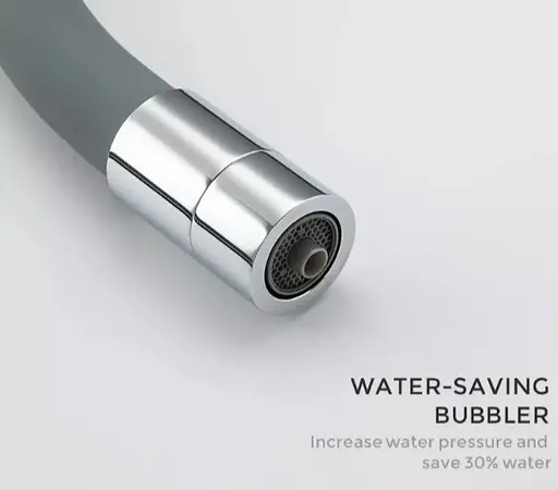 Змішувач для кухні Gappo з виходом для питної води, з гнучким виливом G4398-30 - фото 2