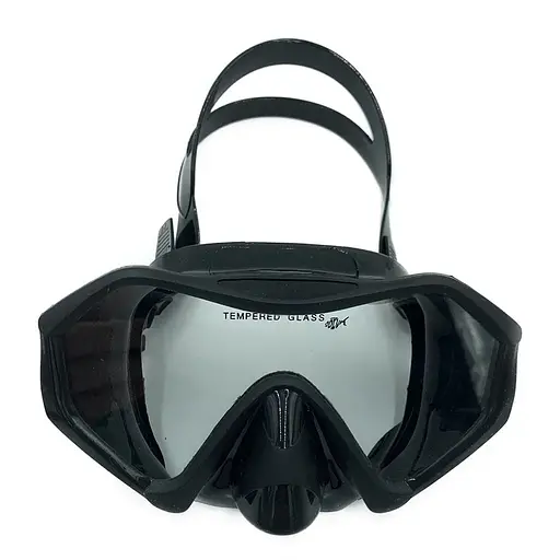 Маска для плавання DLV NE-DLV-128, чорна - фото 2