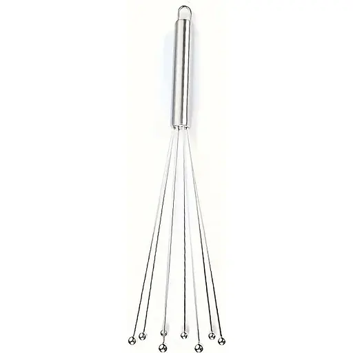 Венчик шариковый из нержавеющей стали 26 см, Kitchen Master Серебристый 87353 - фото 1