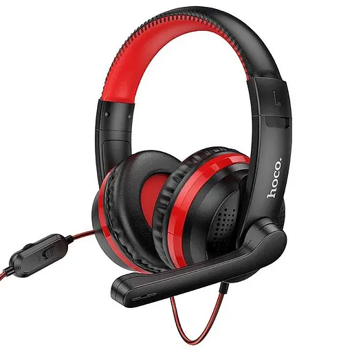 Навушники Hoco Gaming Magic Tour Gaming Headphones W103 з Мікрофоном чорні - фото 2
