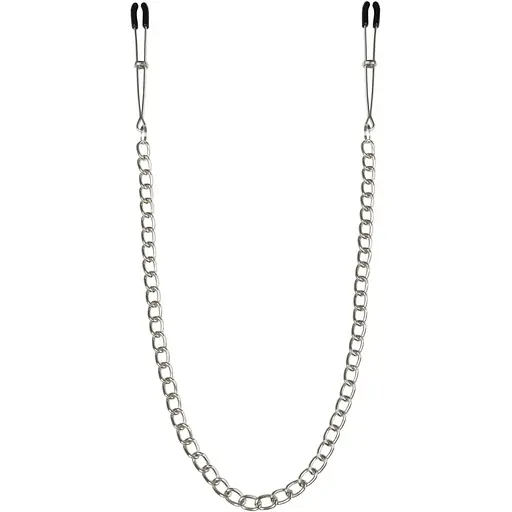 Тонкі затискачі для сосків з ланцюжком Feral Feelings - Chain Thin nipple clamps