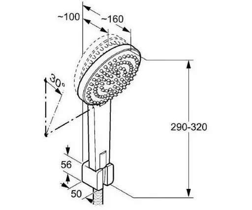 Душовий гарнітур Kludi A-QA 6615005-00 - фото 2