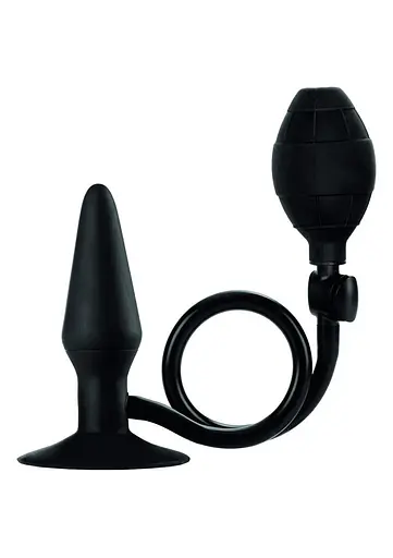 Анальна пробка Booty Call Booty Pumper Small 9.5 см (чорний)