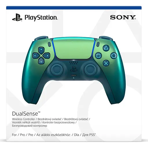 Геймпад Sony Playstation DualSense Bluetooth PS5 Chrome Teal (1000044474) - фото 4