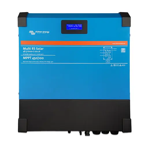 Гібридний однофазний інвертор 4.8kW Victron Energy Multi RS Solar 48/6000/100-450/80 (99-00020342) - фото 2