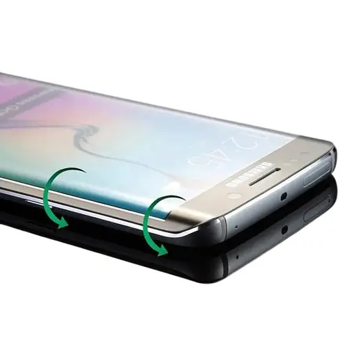 Стекло защитное 3d Samsung S7 Edge G935 изогнутое - фото 1