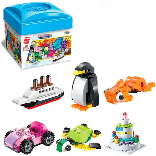 Конструктор Qman 2901 460 деталей в коробке - фото 1