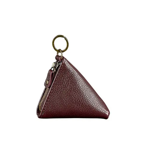 Жіноча шкіряна монетниця 2.0 Піраміда Марсала - фото 5