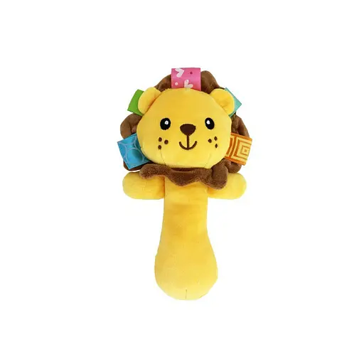 М`яка іграшка-брязкальце "Лев" MGZ-1205-4