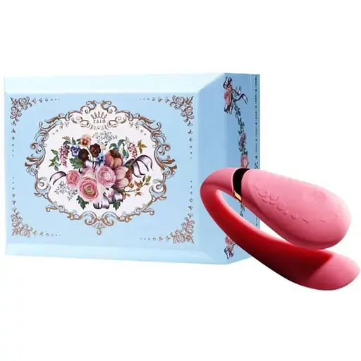 Смарт-вібратор для пар Zalo Fanfan set Rouge Pink пульт ДУ - фото 10