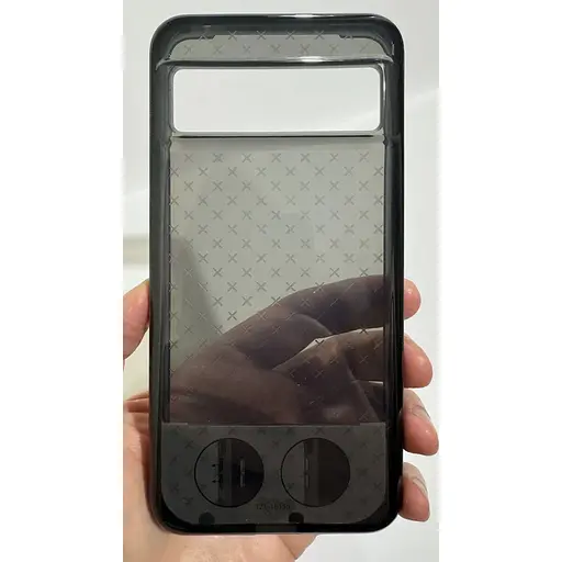 Оригинальный противоударный силиконовый чехол Tech21 Evo Check для Google Pixel 8 Pro (6.7") Smokey Black - фото 7