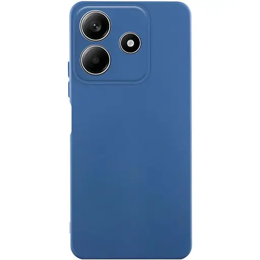 Чехол Lakshmi Silicone Cover Full Camera (AA) для Xiaomi Redmi Note 14 5G Синий / Navy Blue