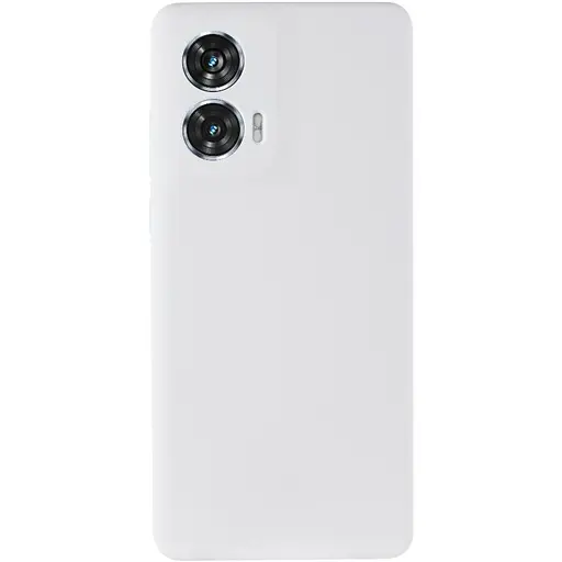 Чохол Silicone Cover Lakshmi Full Camera AA для Motorola Edge 50 Білий / White - фото 2