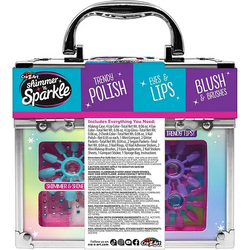 Набор детской косметики Cra-Z-Art Glam and Go Beauty Caddy (17360CRA) - фото 4