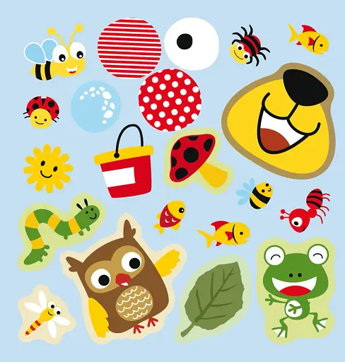 Розмальовки, аплікації, завдання. Тварини. Веселі та кумедні. 40 наліпок - фото 4