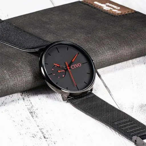 Чоловічий наручний годинник Civo Tower Red - фото 10