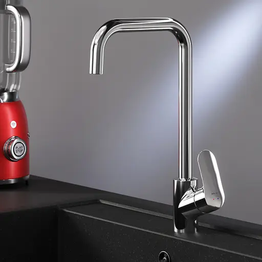 Смеситель для кухни Am.Pm Like G-образный излив F8006000 Хром - фото 2