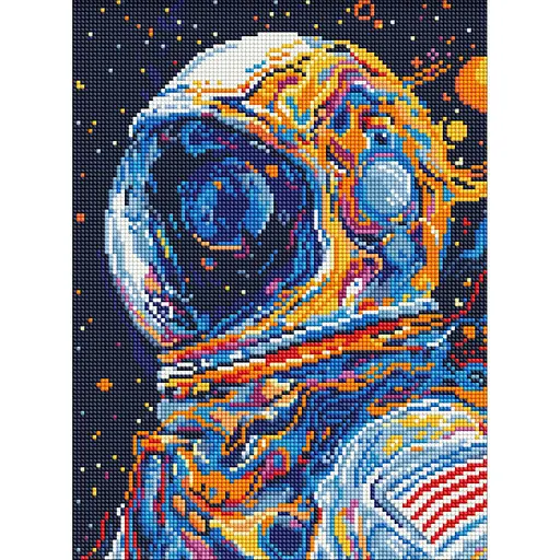 Алмазна мозаїка Погляд у вічність Ідейка AMO8073, 30х40 см - фото 1