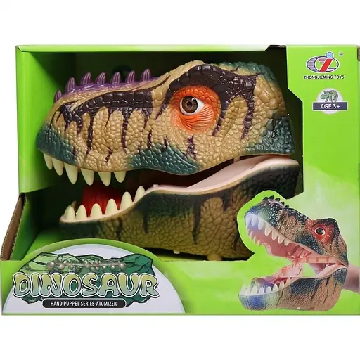 Іграшка на руку Dino Toys Тиранозавр коричневий ZJ06 (Q9899-ZJ06) - фото 1