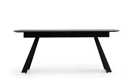 Стол раскладной 2000/2800x1000x780 Retro графит - фото 2