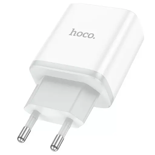 Сетевое зарядное устройство Hoco C104A 20W Type-C с быстрой зарядкой и кабелем в комплекте - фото 3