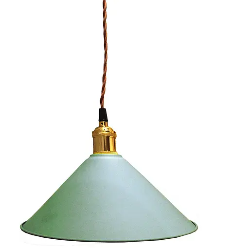 Люстра в стиле лофт Подвесной светильник GREEN MONTAIN STYLE зеленый E27 TM LUMANO - фото 1