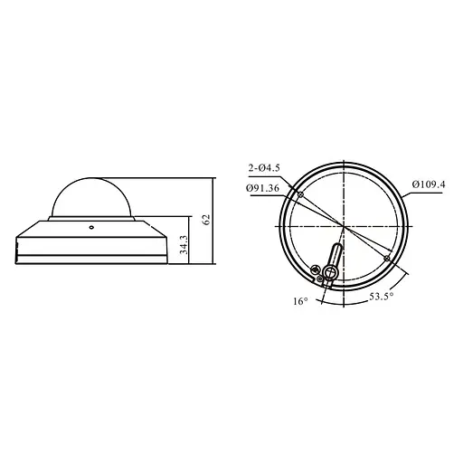 IP-відеокамера з WiFi 6 5Mp TVT TD-9557S4-C(D/WP/AR1) White f=2.8mm з мікрофоном (77-00473) - фото 2