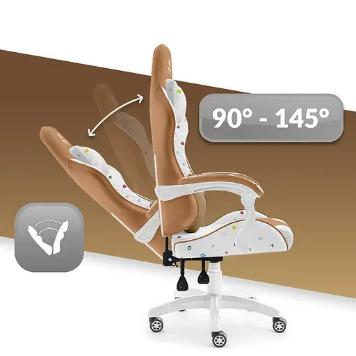 Компьютерное кресло Hell's Rainbow Beige - фото 8