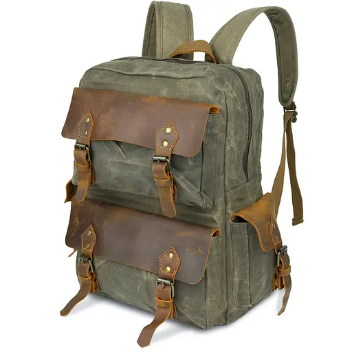 Рюкзак текстильный Vintage 42х32х14 см sum0012205 - фото 6